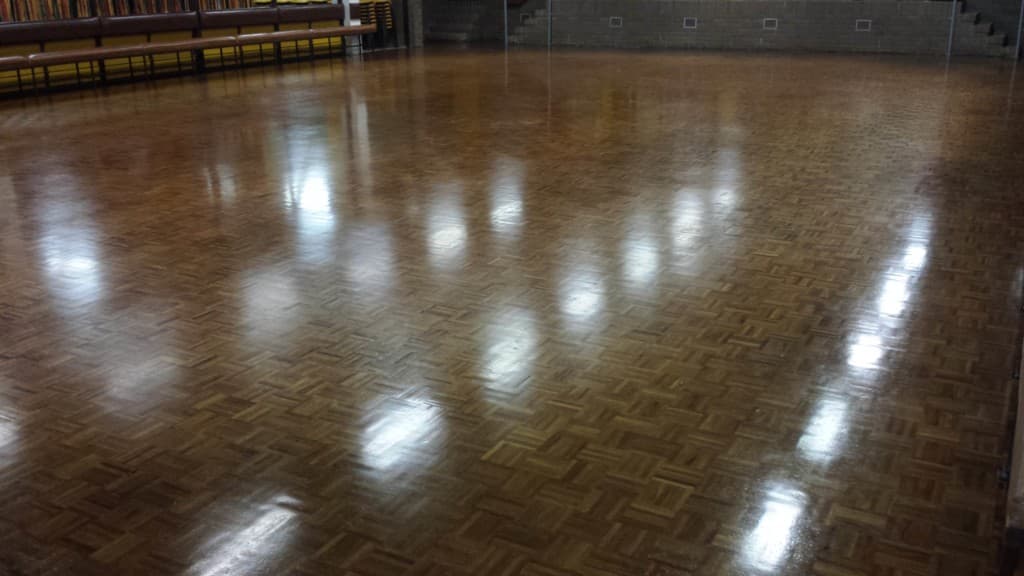 Parquetry Scrubbing